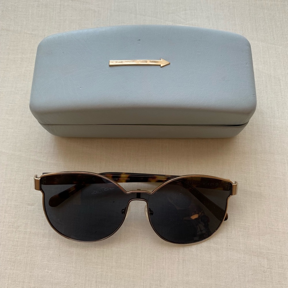 Karen Walker Sunglasses with case!